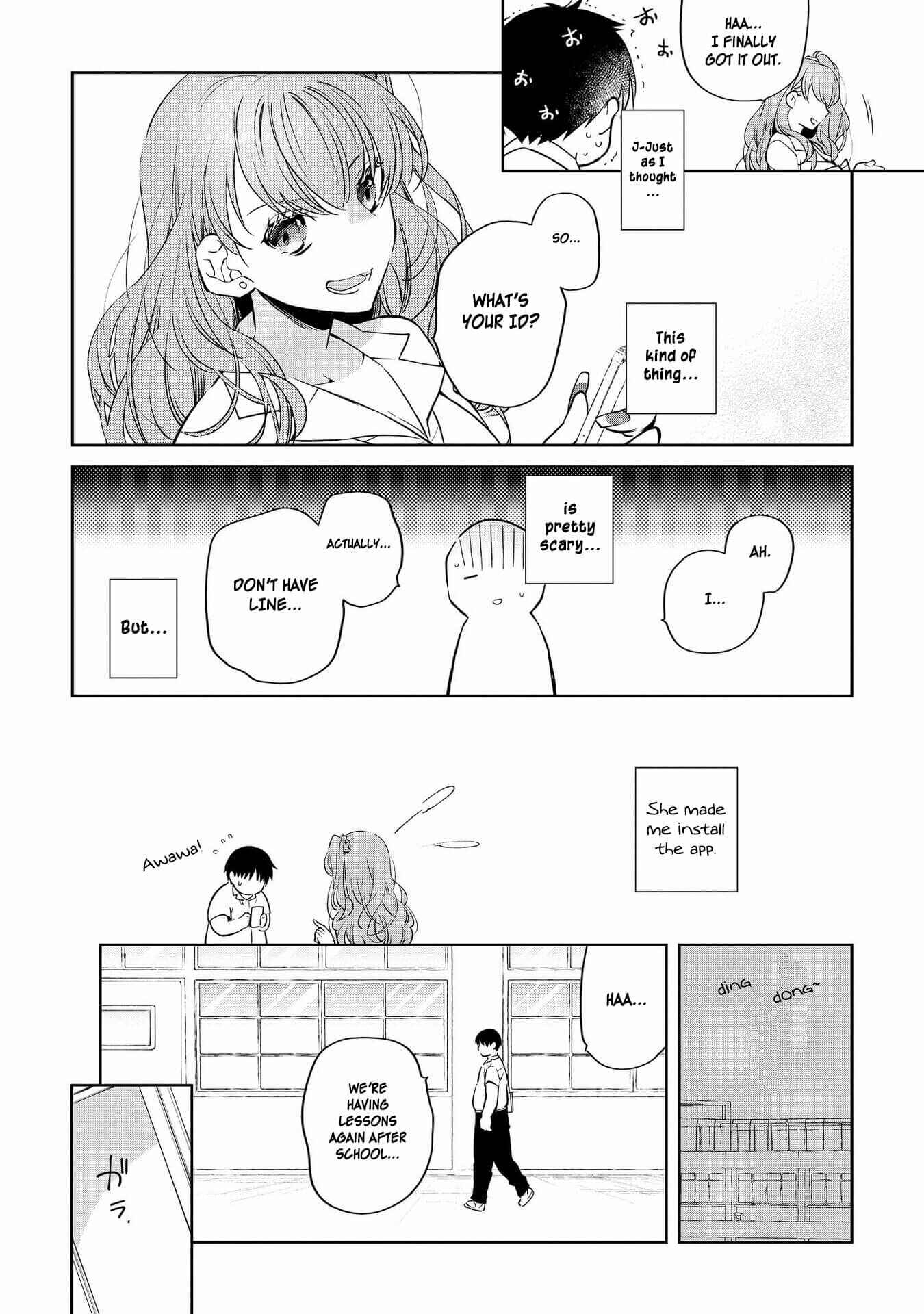 Page 12 Chapter 14 Hyottoshite Gyaru wa Orera ni Yasashii no Dewa? Anthology Comic