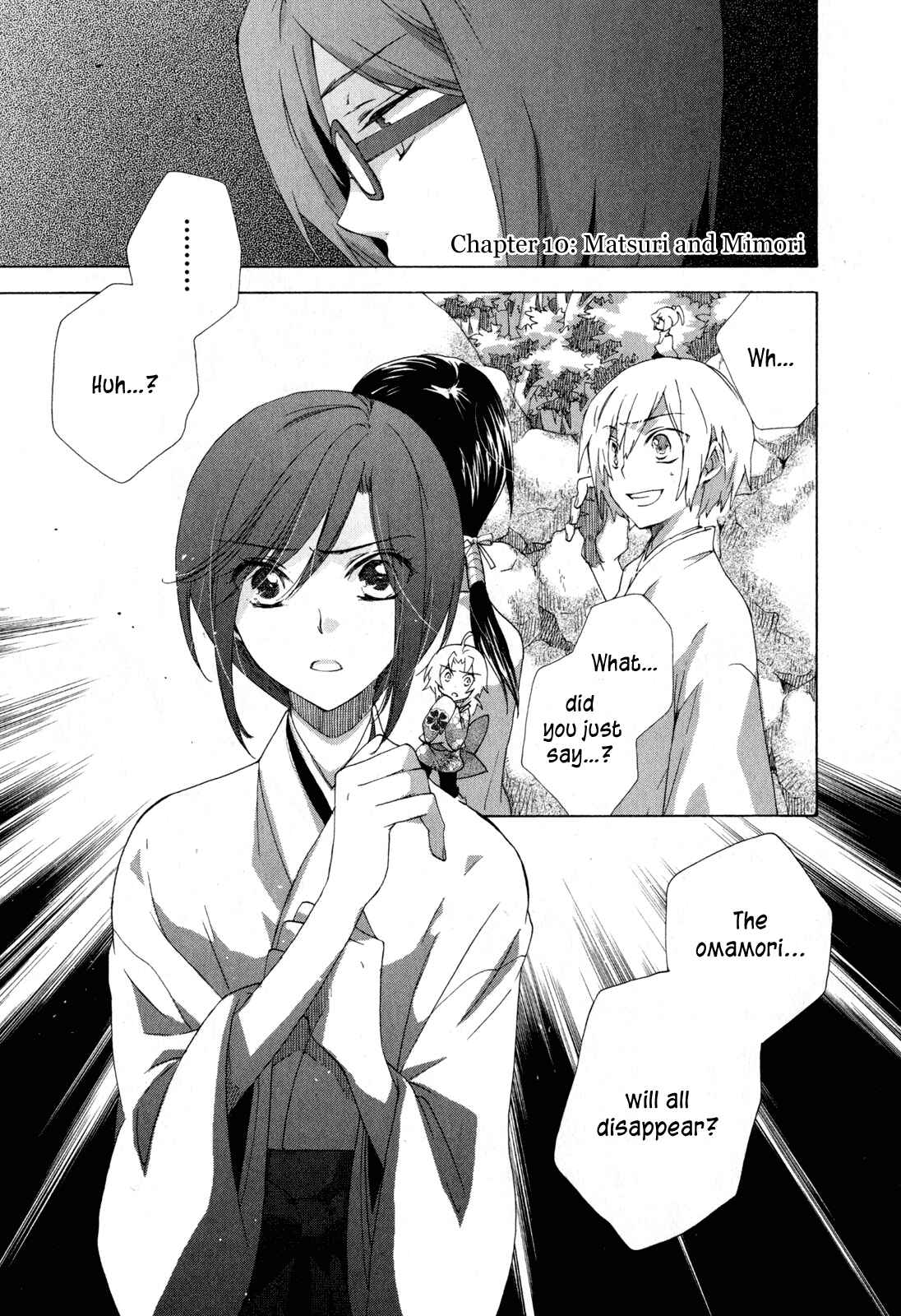 Page 1 Chapter 10 Omamori no Kamisama