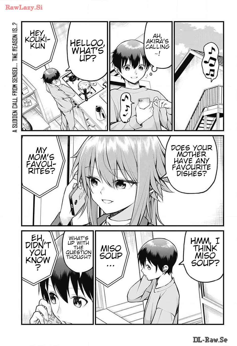 Page 2 Chapter 13 Akanabe-sensei wa Tereshirazu