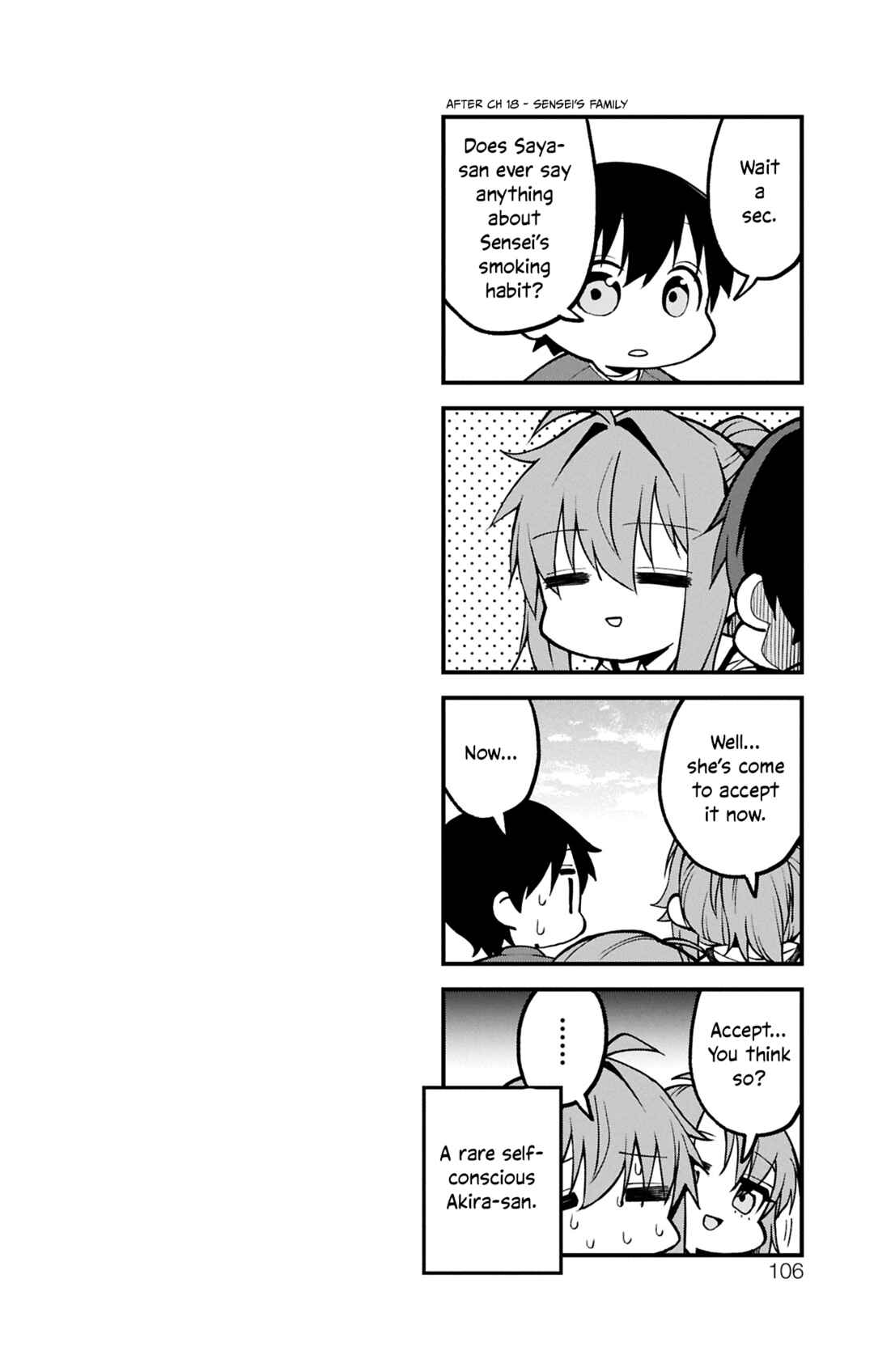 Page 15 Chapter 23.6 Akanabe-sensei wa Tereshirazu
