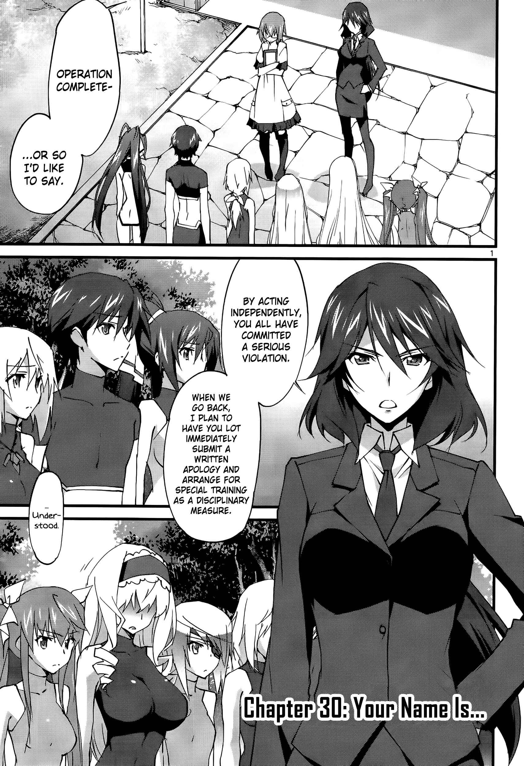 Page 2 Chapter 30 Infinite Stratos