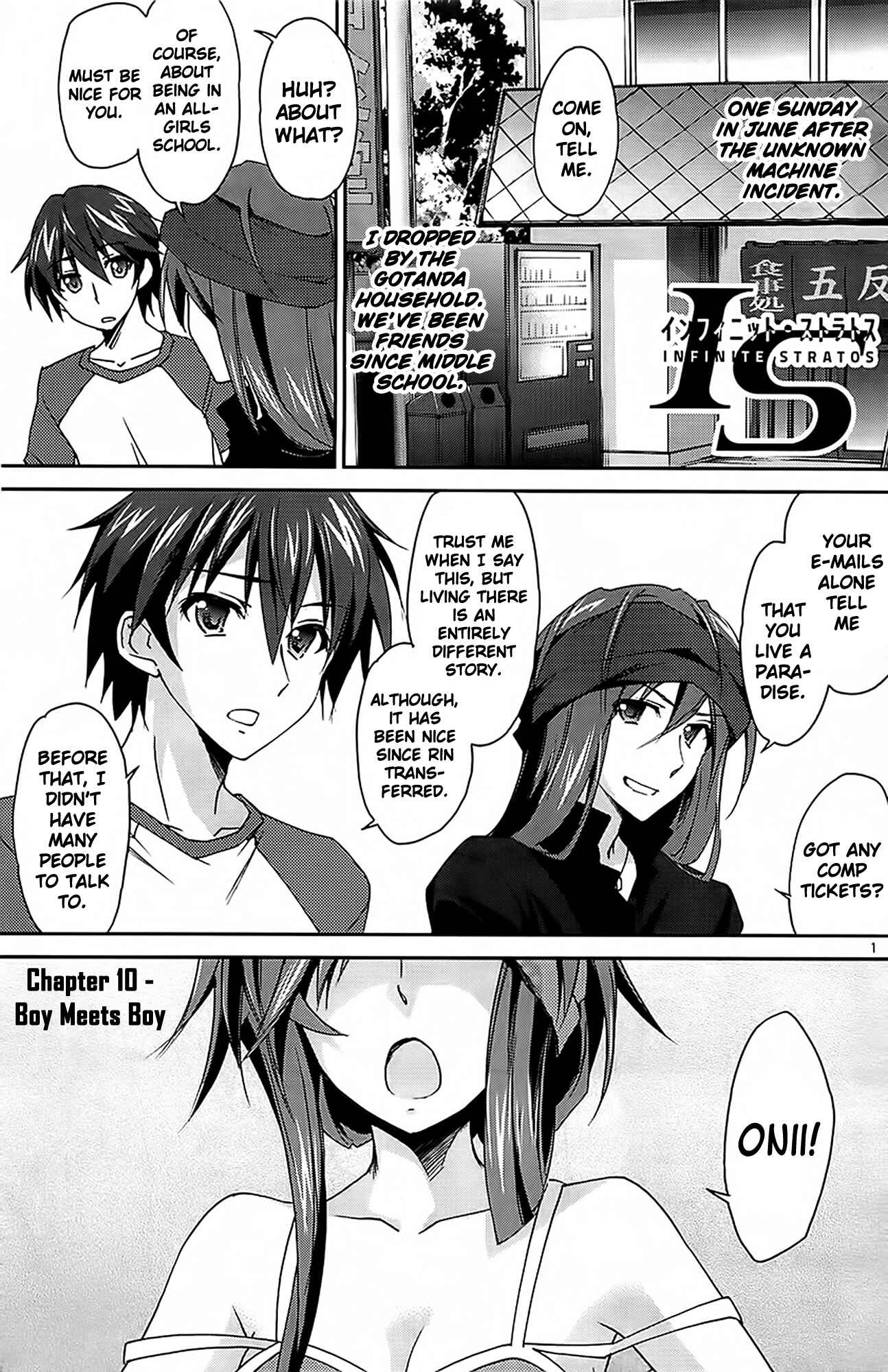 Page 2 Chapter 10 Infinite Stratos