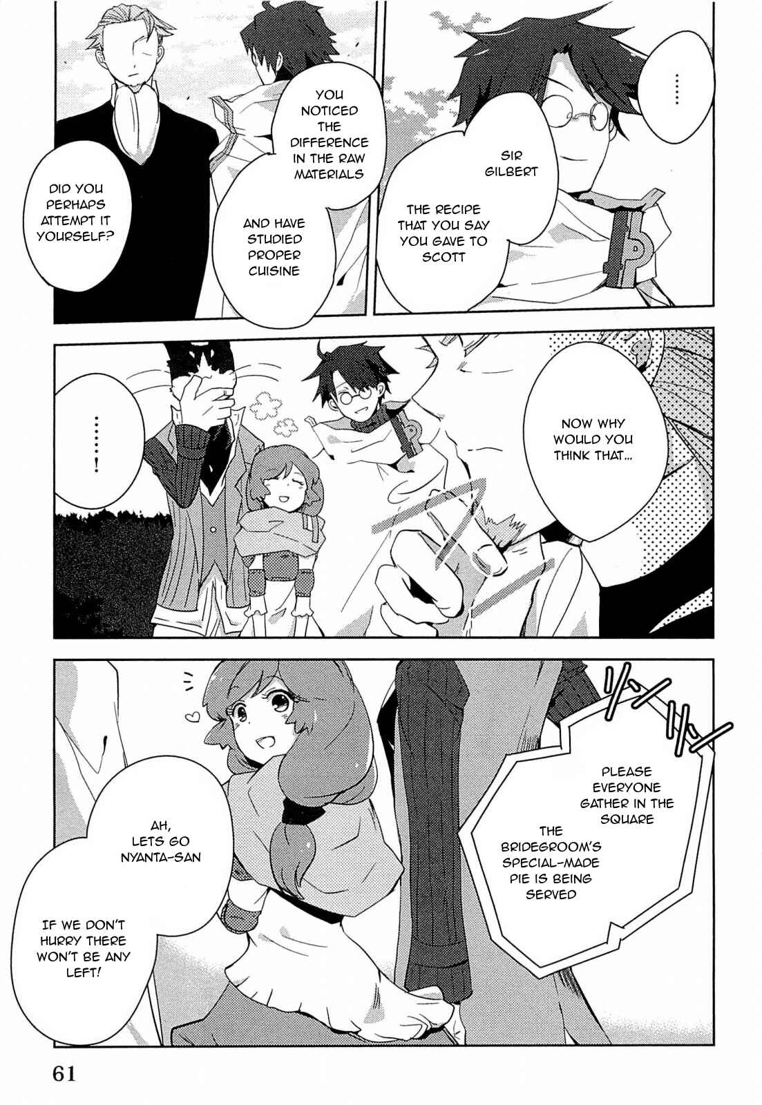 Page 15 Chapter 3 Log Horizon - Nyanta Hanchou Shiawase no Recipe