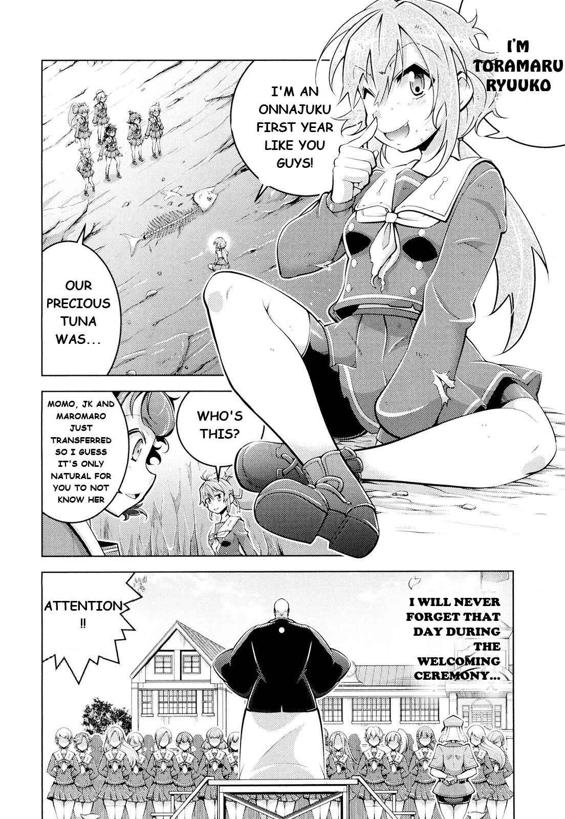 Page 8 Chapter 9 Otokujuku Gaiden: Kurenai!! Onnajuku