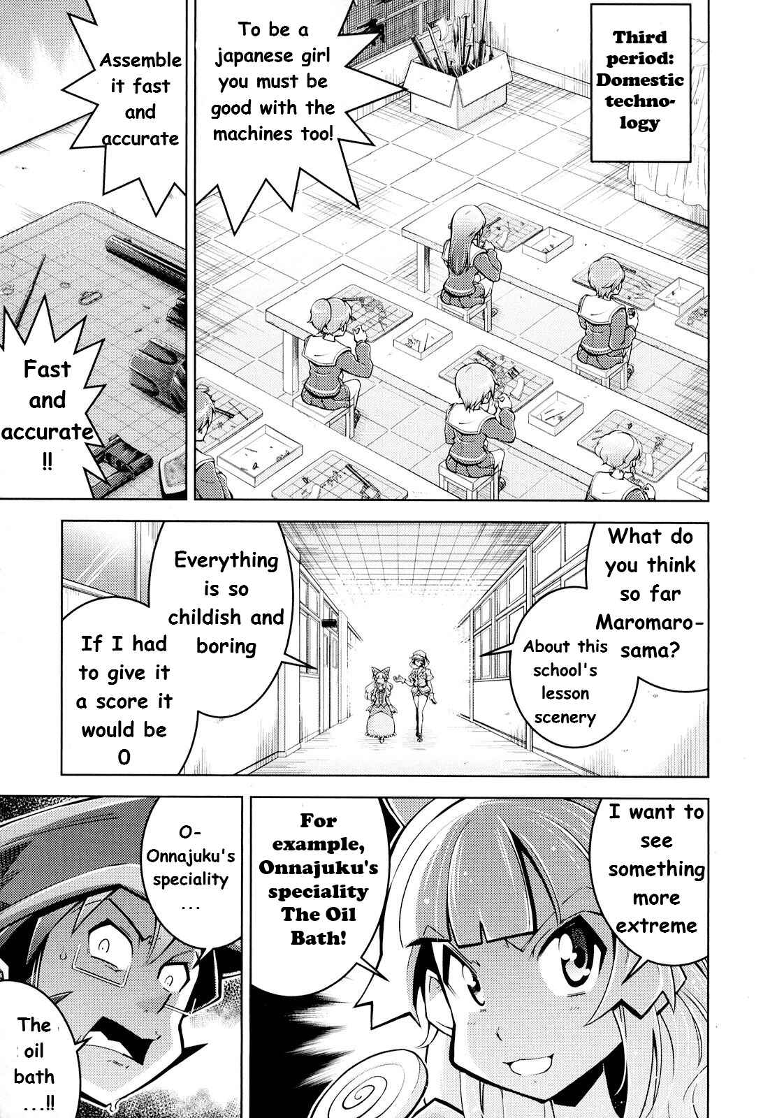 Page 14 Chapter 3 Otokujuku Gaiden: Kurenai!! Onnajuku