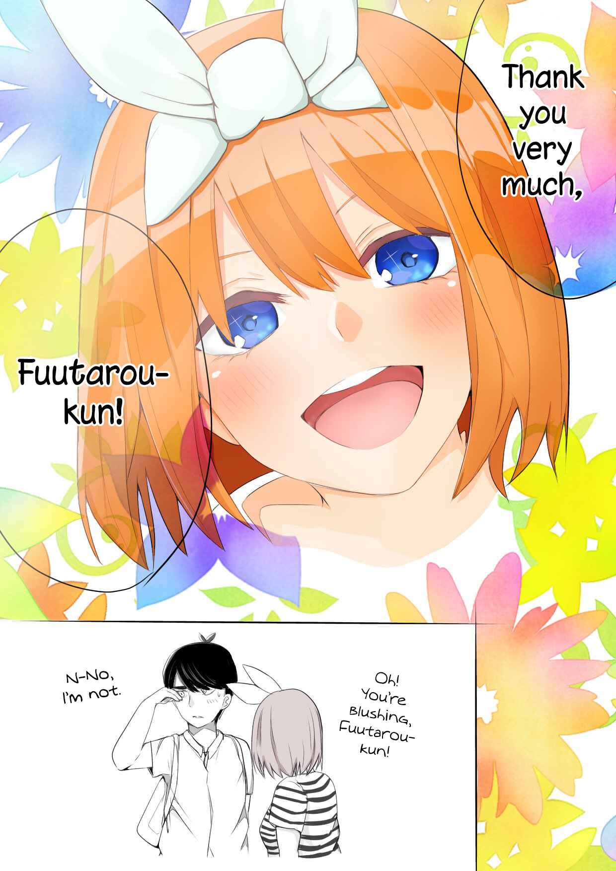 Page 4 Chapter Unknown_3e70 5Toubun no Hanayome - Fuutarou and Yotsubas date (Doujinshi)
