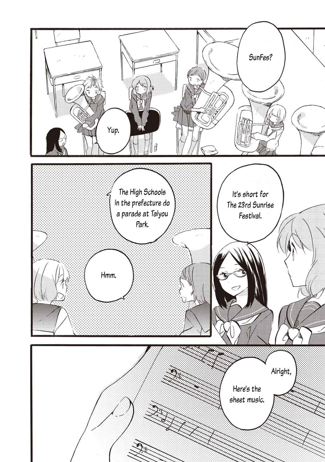 Page 5 Chapter 3 Hibike! Euphonium - Kitauji Koukou Suisougakubu e Youkoso