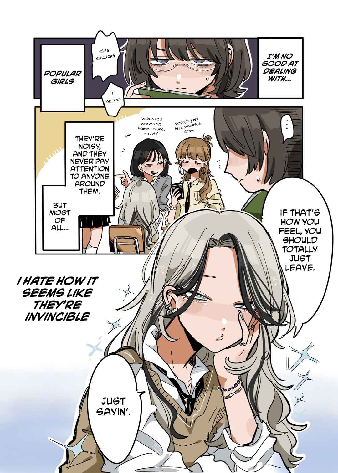 Page 1 Chapter 1 The Story of a Handsome Gal Overflowing with Virtue