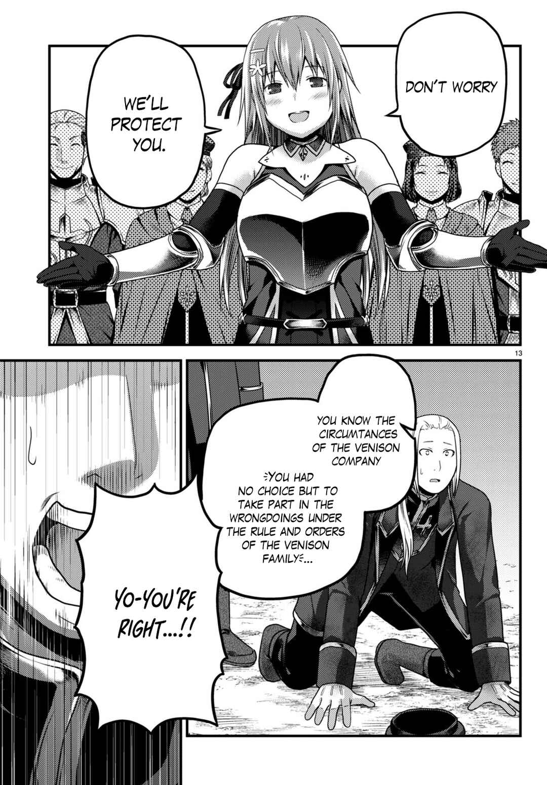Page 14 Chapter 58 Murabito desu ga Nani ka?