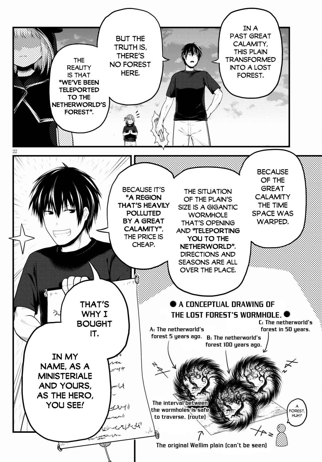Page 22 Chapter 48 Murabito desu ga Nani ka?