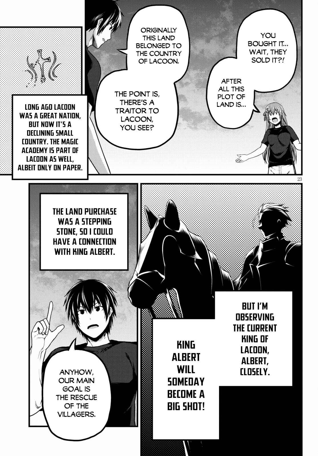 Page 23 Chapter 48 Murabito desu ga Nani ka?