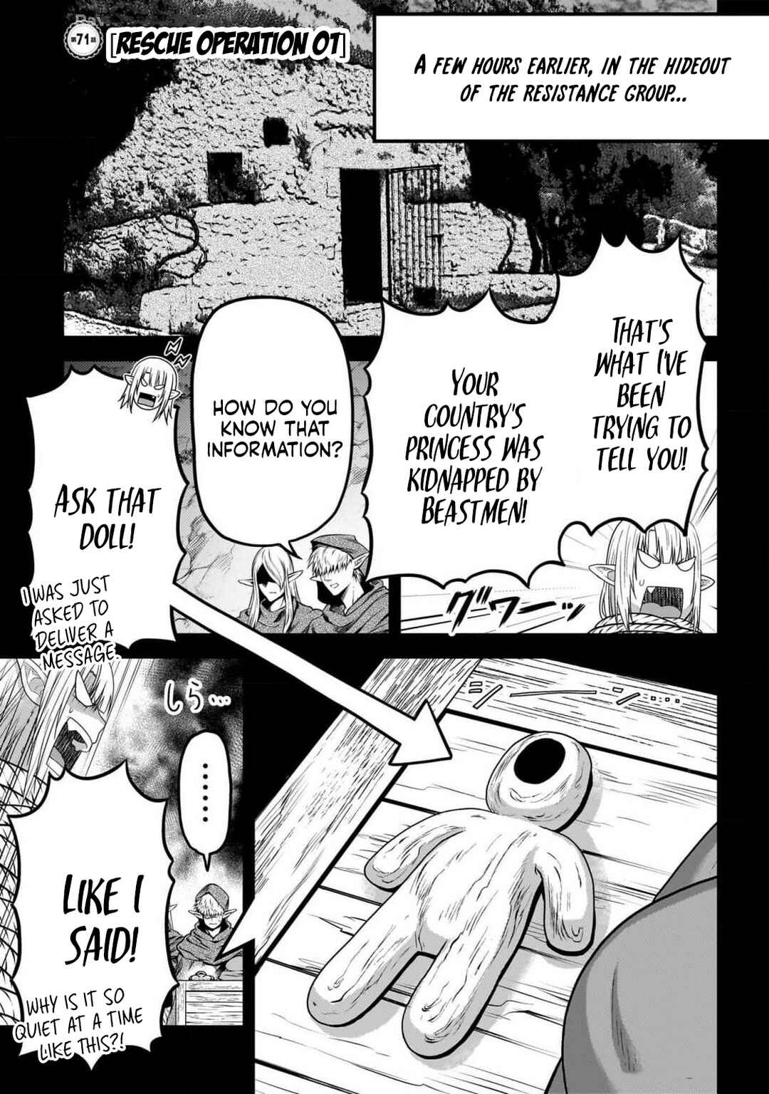 Page 1 Chapter 71 Murabito desu ga Nani ka?