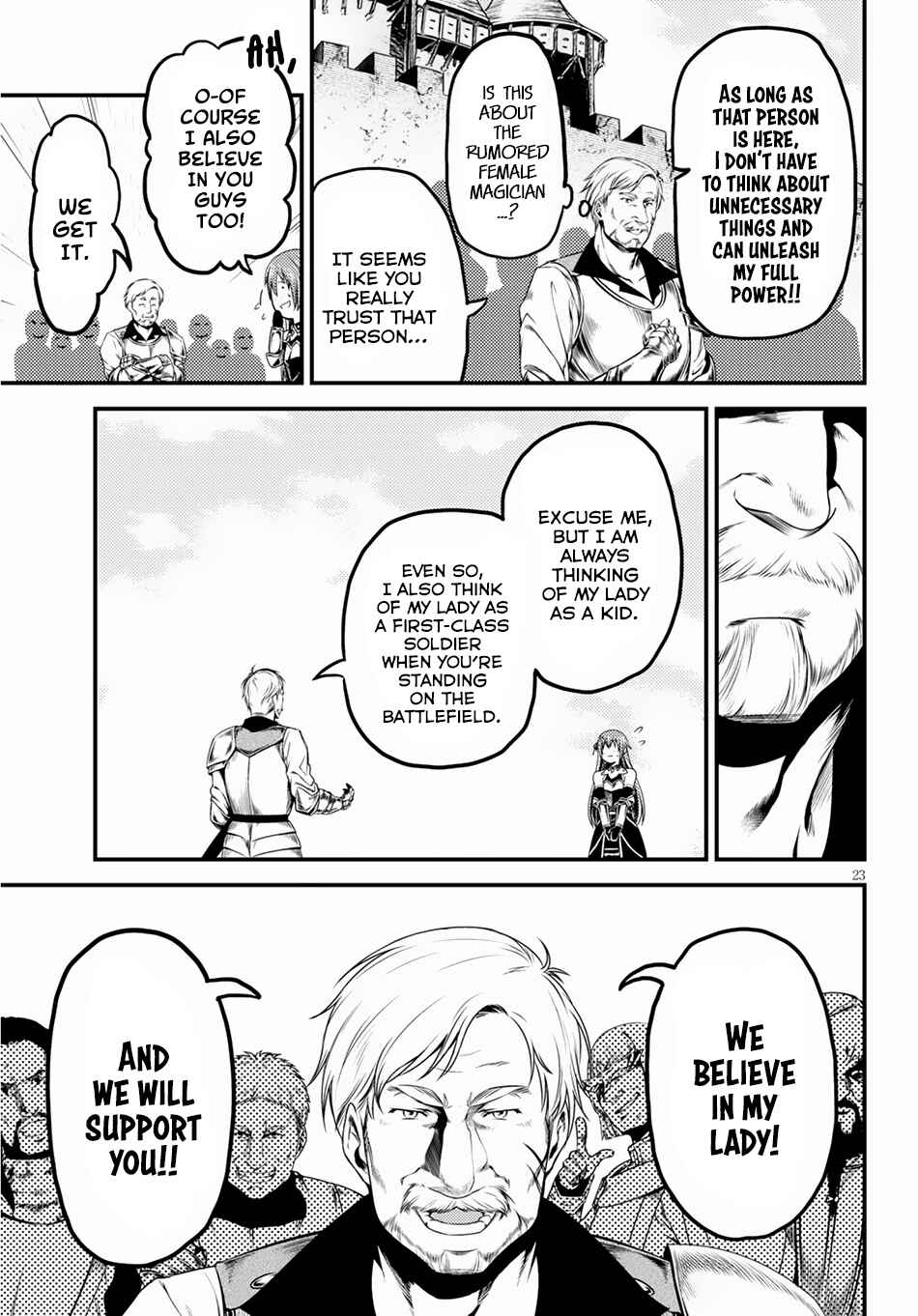Page 23 Chapter 27 Murabito desu ga Nani ka?