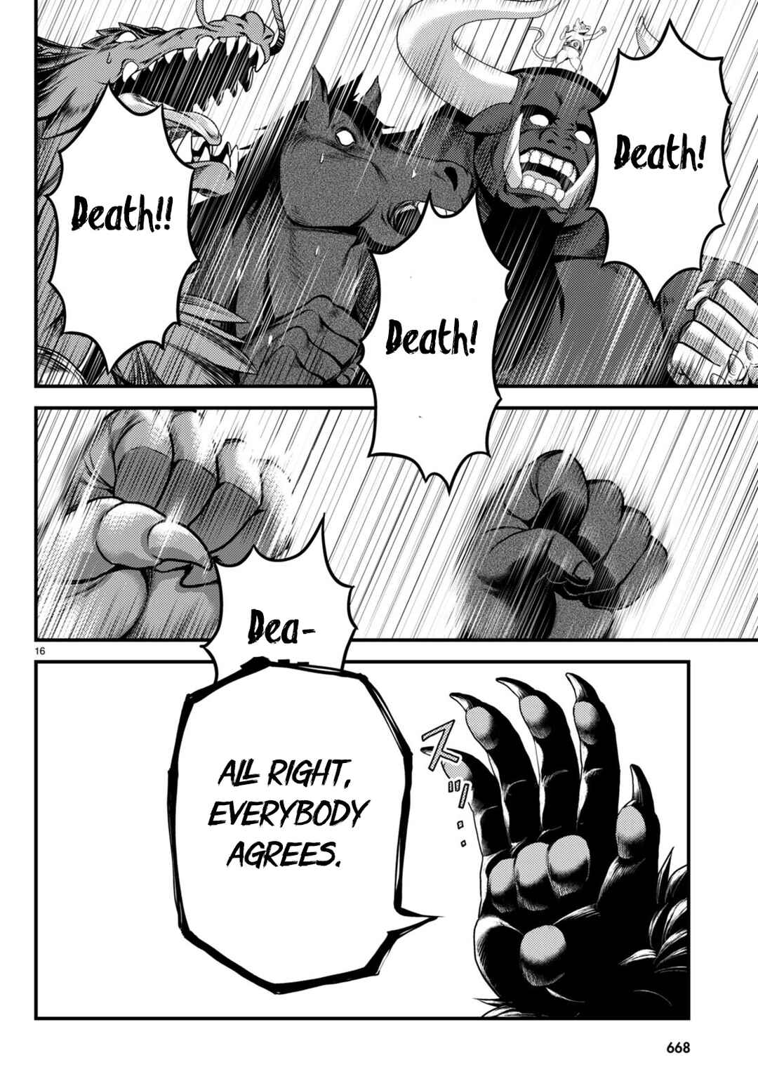 Page 16 Chapter 66 Murabito desu ga Nani ka?