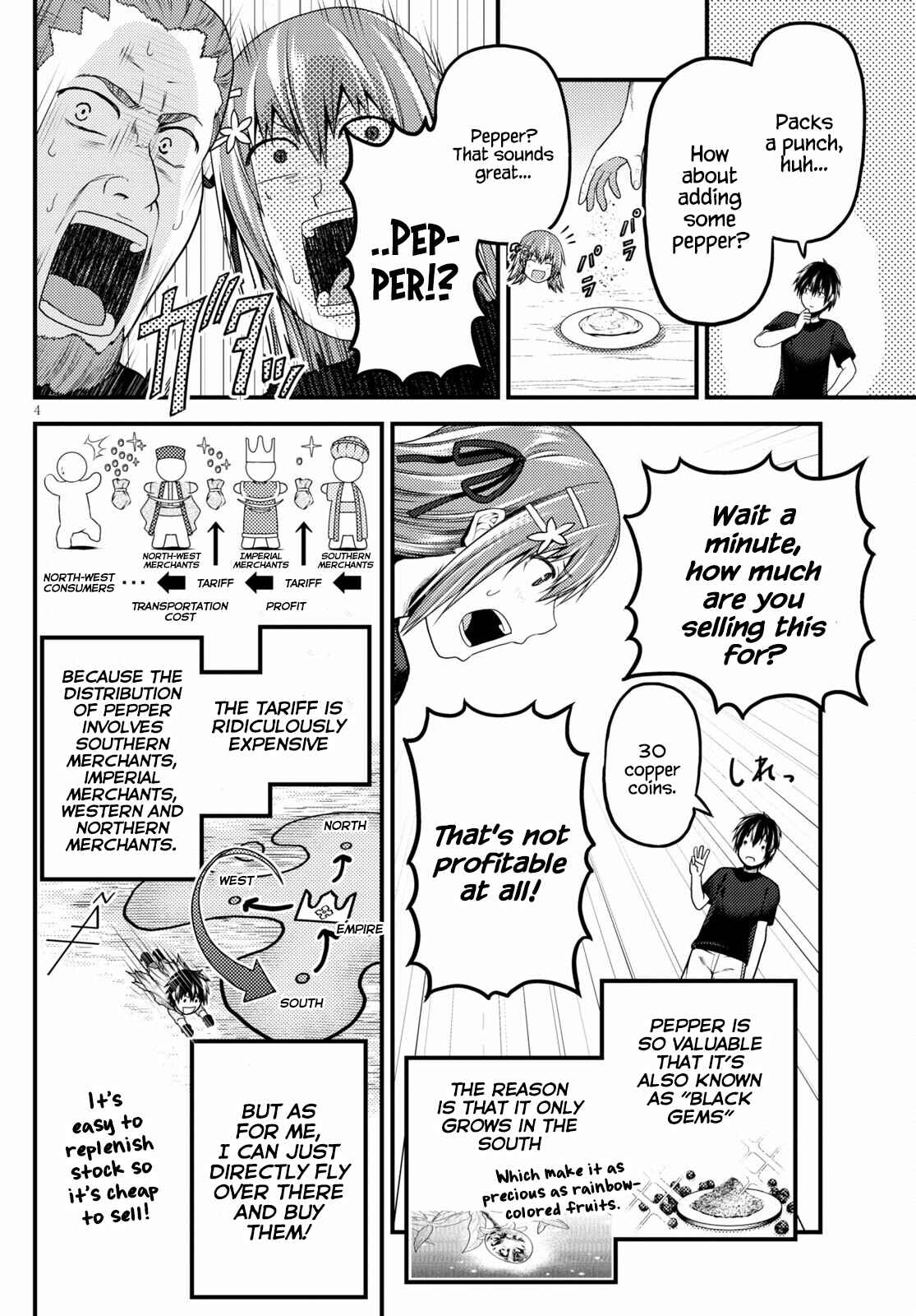 Page 4 Chapter 50 Murabito desu ga Nani ka?