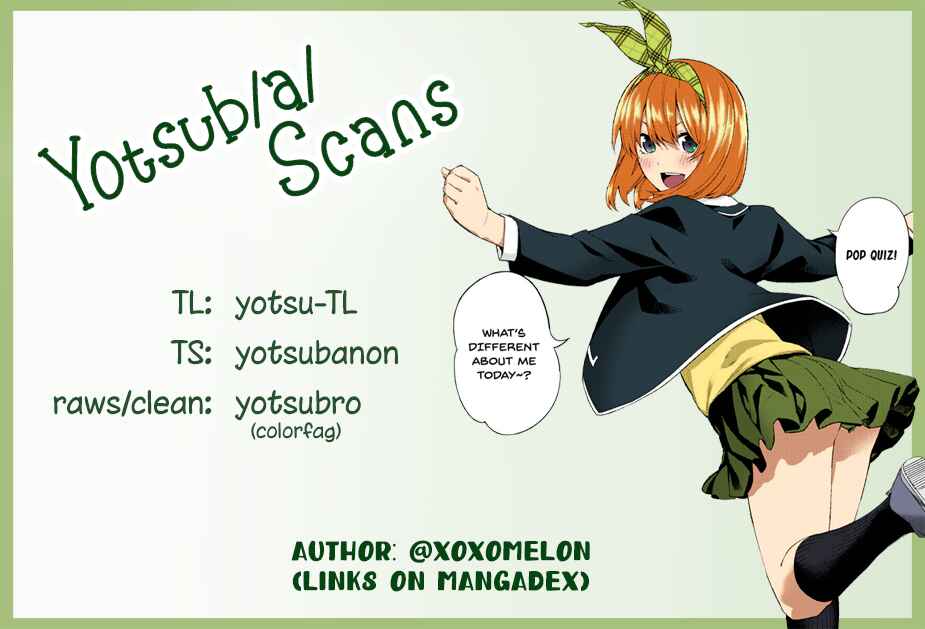 Page 22 Chapter Unknown_452a 5Toubun no Hanayome - Pop Quiz! (Yotsuba Doujinshi)