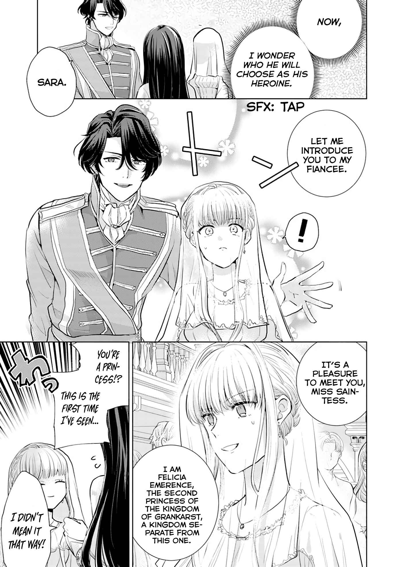 Page 3 Chapter 2.3 Isekai Kara Seijo ga Kuru You Nanode, Jamamono wa Kieyou to Omoimasu