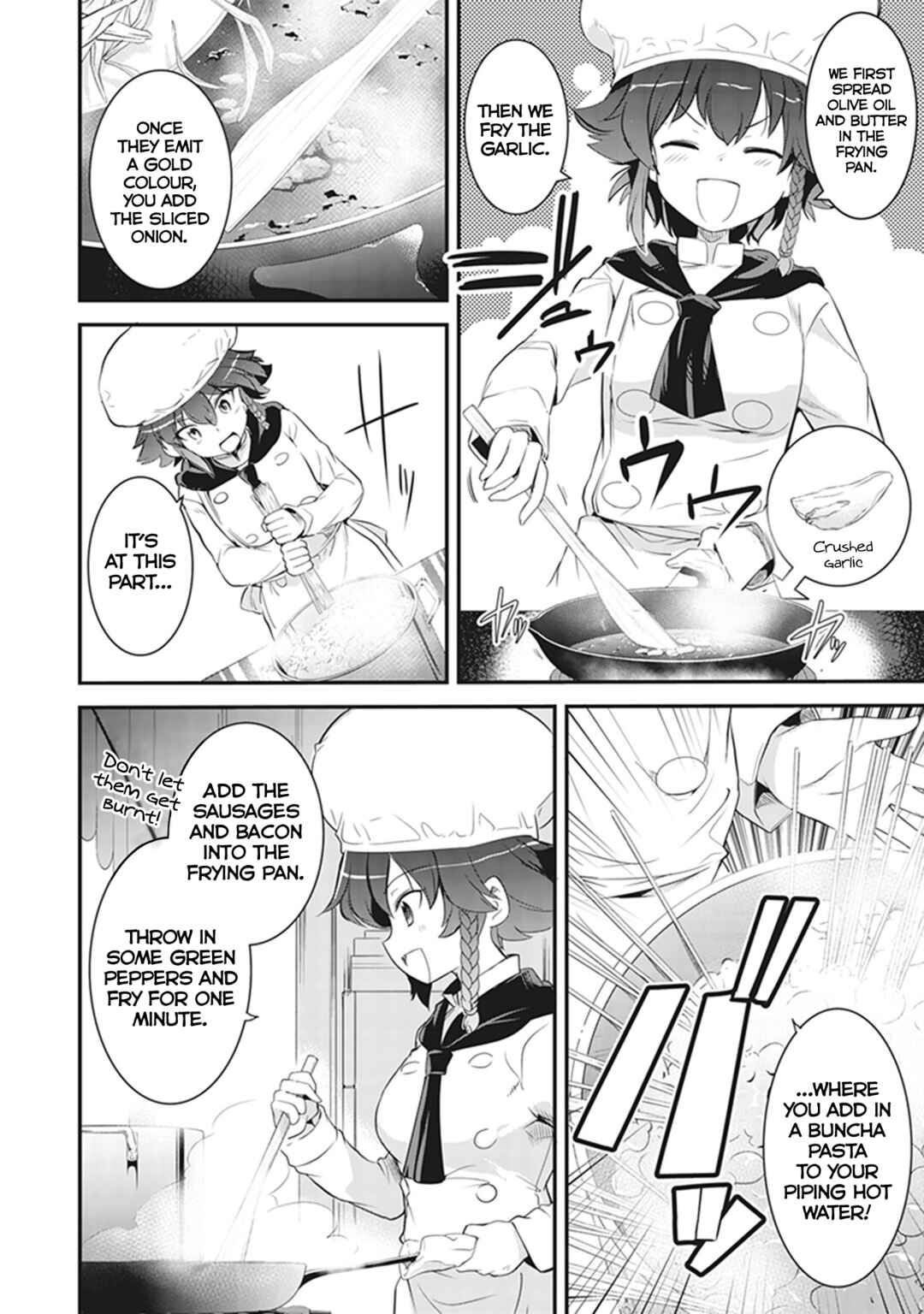 Page 10 Chapter 5 Girls und Panzer das Finale: Keizoku Koukou Harapeko Shokujidou