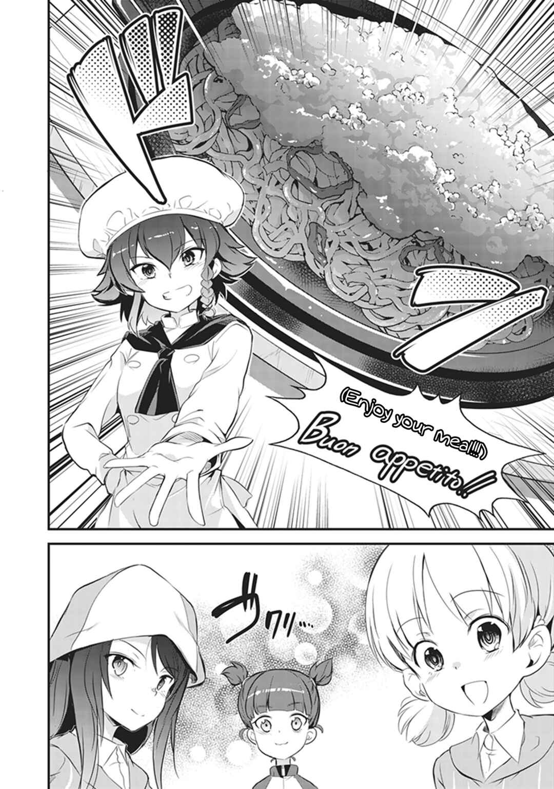 Page 18 Chapter 5 Girls und Panzer das Finale: Keizoku Koukou Harapeko Shokujidou