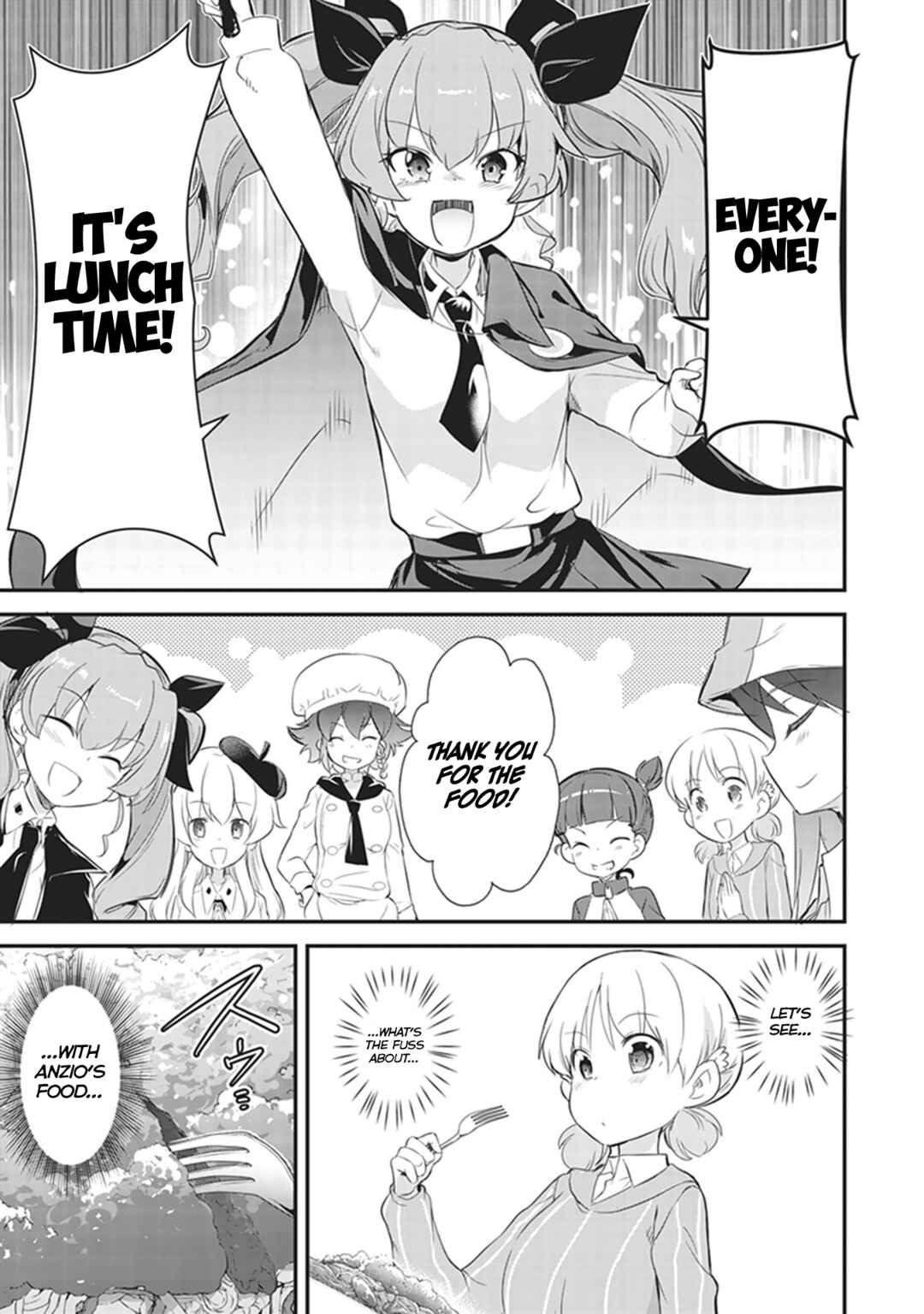 Page 21 Chapter 5 Girls und Panzer das Finale: Keizoku Koukou Harapeko Shokujidou