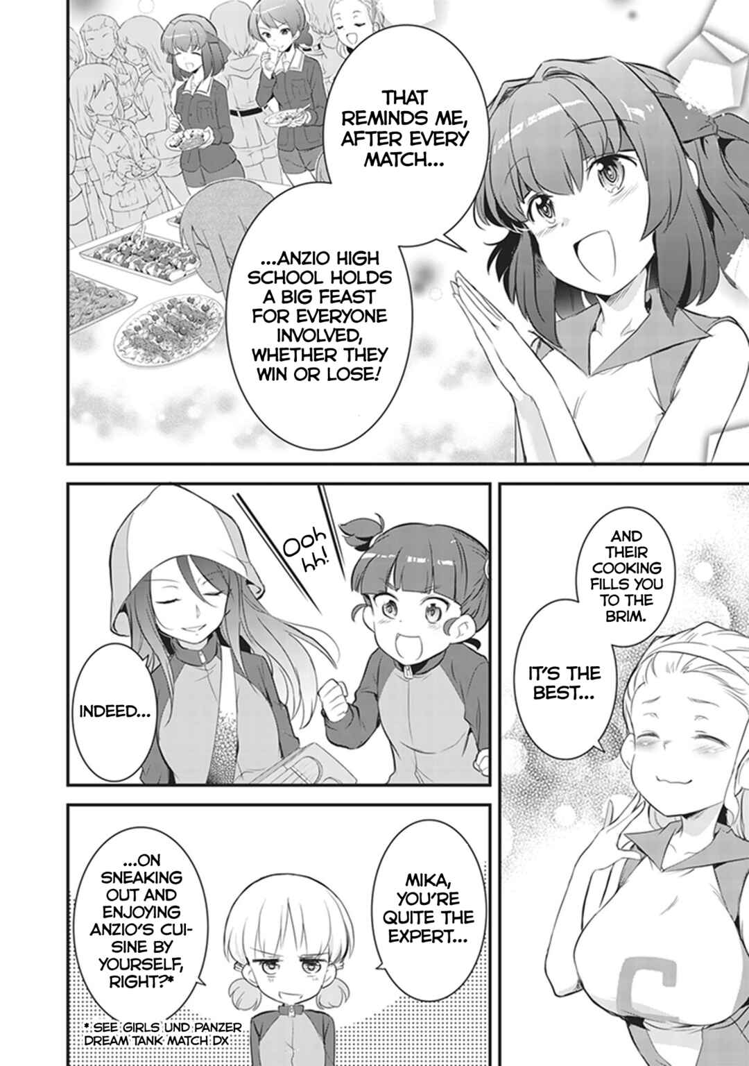 Page 6 Chapter 5 Girls und Panzer das Finale: Keizoku Koukou Harapeko Shokujidou