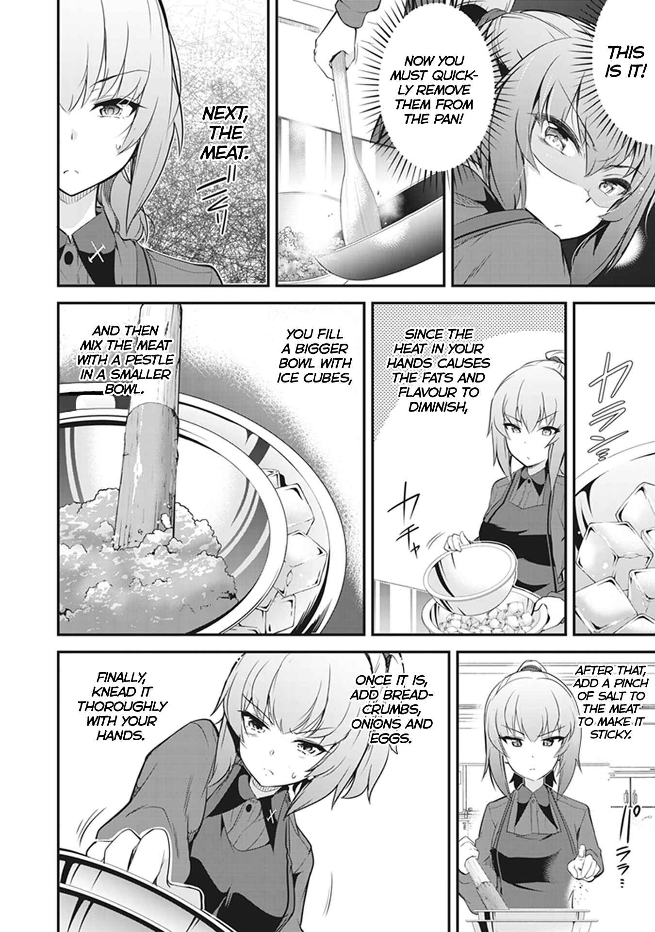 Page 12 Chapter 3 Girls und Panzer das Finale: Keizoku Koukou Harapeko Shokujidou