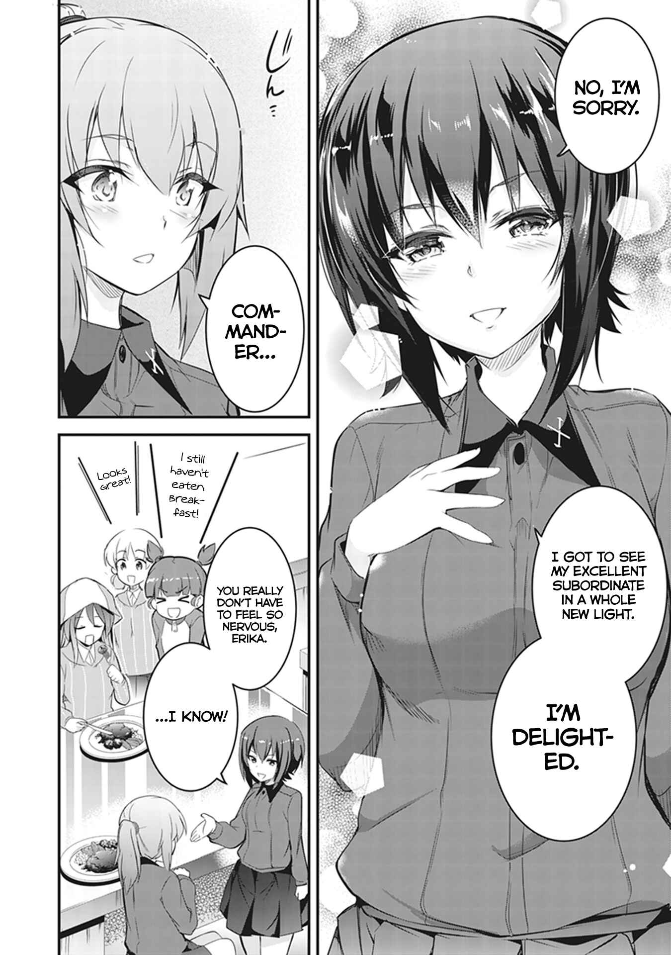 Page 22 Chapter 3 Girls und Panzer das Finale: Keizoku Koukou Harapeko Shokujidou