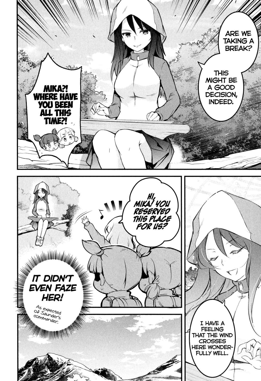 Page 16 Chapter 6 Girls und Panzer das Finale: Keizoku Koukou Harapeko Shokujidou