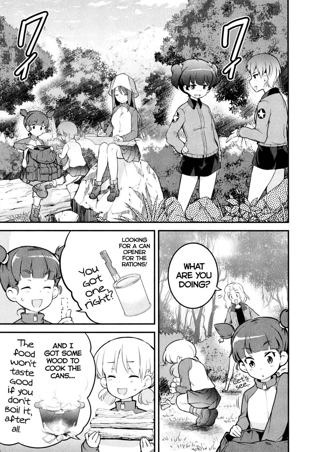 Page 17 Chapter 6 Girls und Panzer das Finale: Keizoku Koukou Harapeko Shokujidou