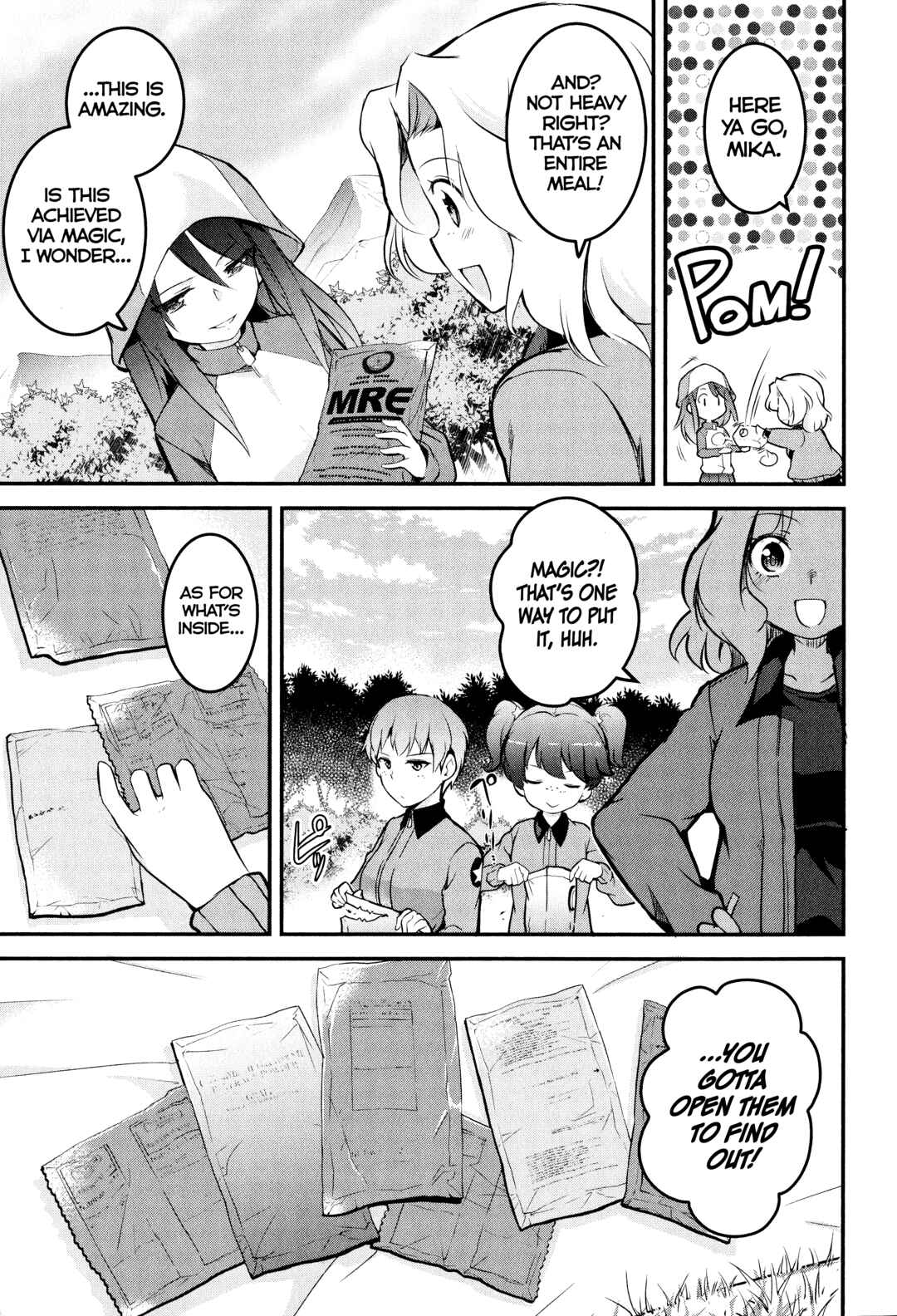 Page 19 Chapter 6 Girls und Panzer das Finale: Keizoku Koukou Harapeko Shokujidou