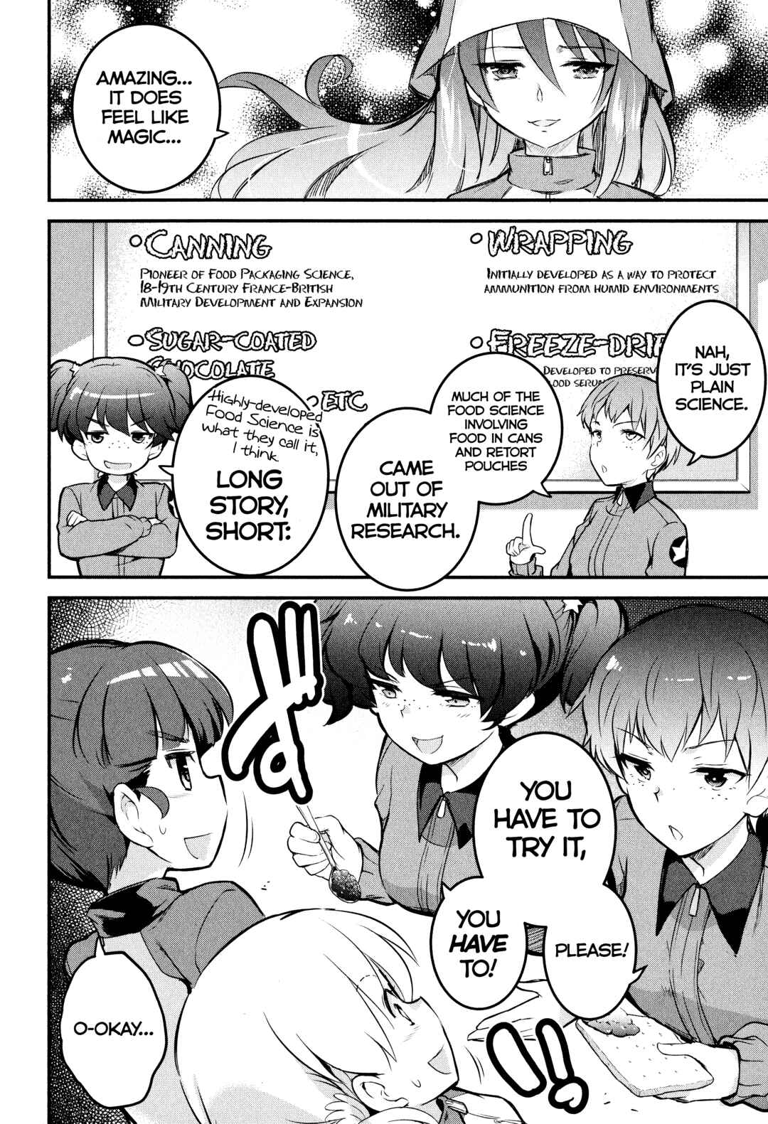 Page 22 Chapter 6 Girls und Panzer das Finale: Keizoku Koukou Harapeko Shokujidou
