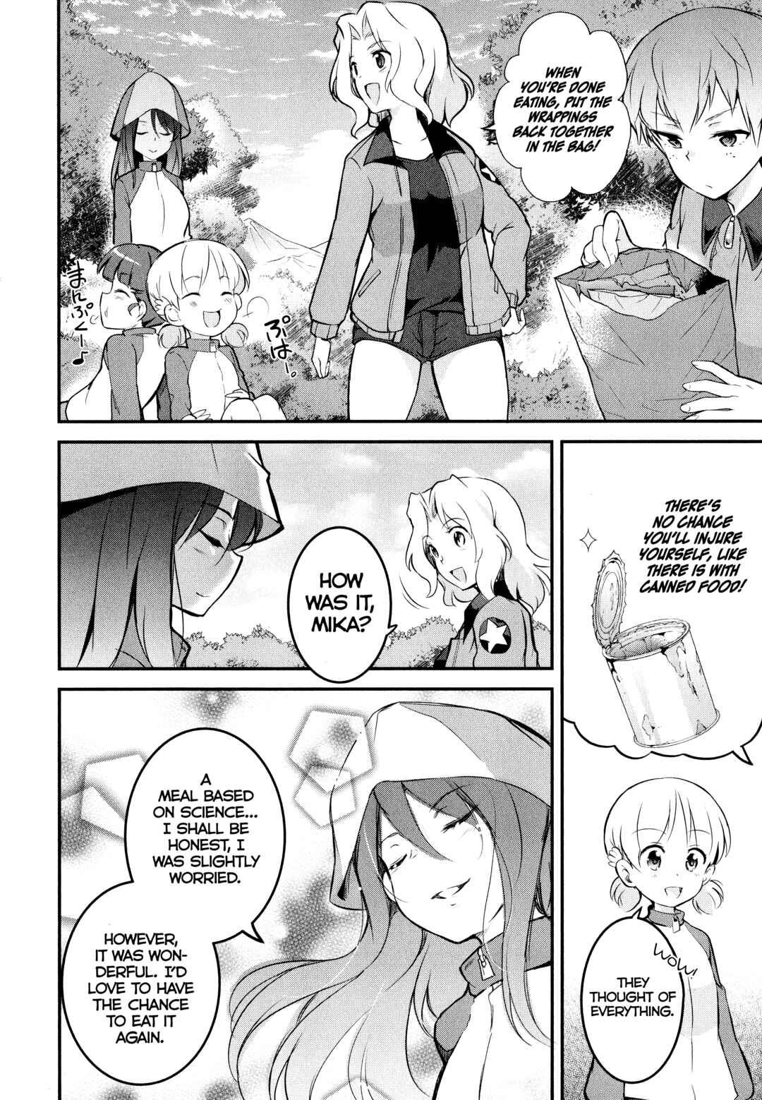 Page 34 Chapter 6 Girls und Panzer das Finale: Keizoku Koukou Harapeko Shokujidou