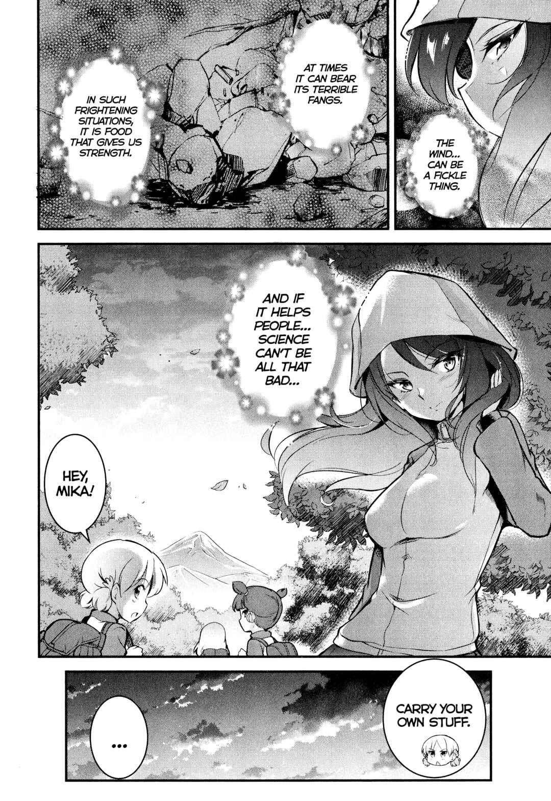 Page 36 Chapter 6 Girls und Panzer das Finale: Keizoku Koukou Harapeko Shokujidou
