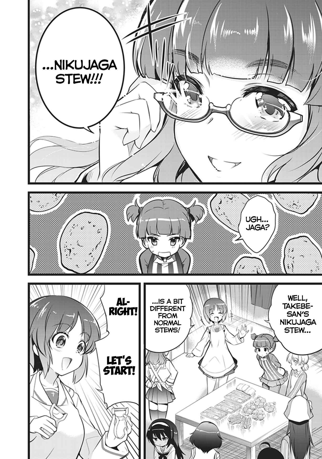 Page 12 Chapter 2 Girls und Panzer das Finale: Keizoku Koukou Harapeko Shokujidou