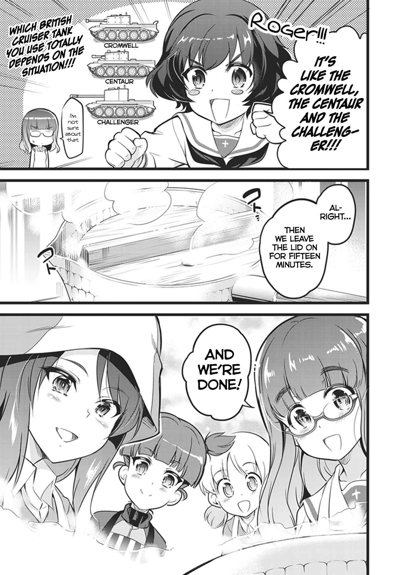 Page 19 Chapter 2 Girls und Panzer das Finale: Keizoku Koukou Harapeko Shokujidou