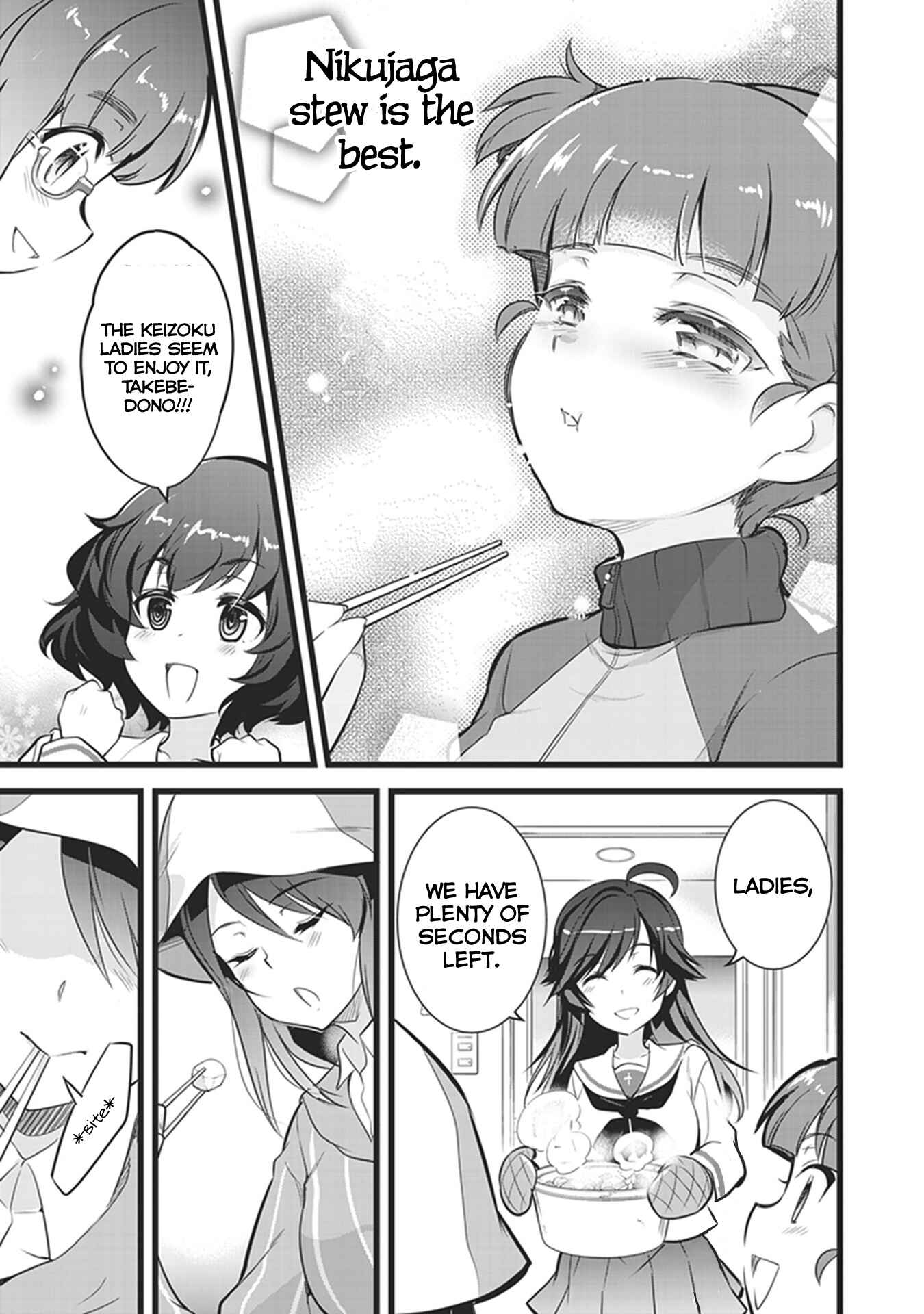 Page 25 Chapter 2 Girls und Panzer das Finale: Keizoku Koukou Harapeko Shokujidou