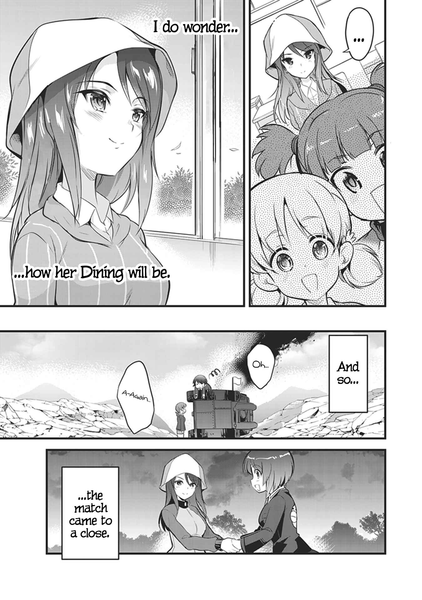 Page 7 Chapter 2 Girls und Panzer das Finale: Keizoku Koukou Harapeko Shokujidou