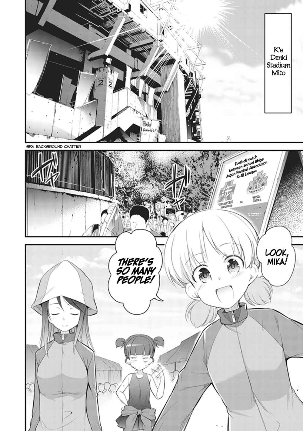 Page 2 Chapter 4 Girls und Panzer das Finale: Keizoku Koukou Harapeko Shokujidou