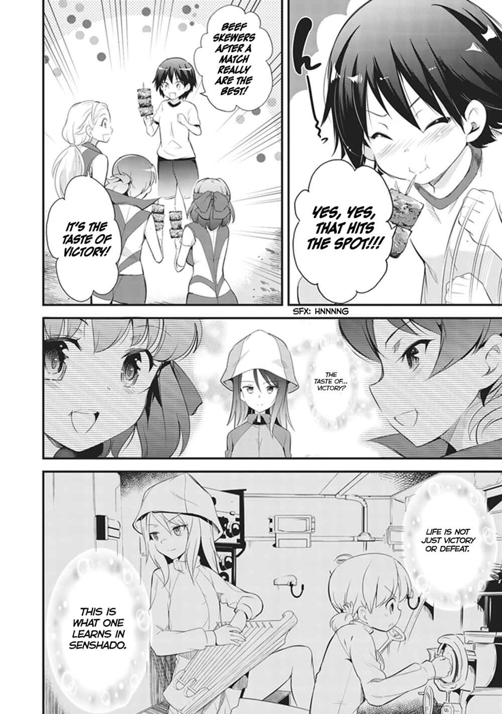 Page 32 Chapter 4 Girls und Panzer das Finale: Keizoku Koukou Harapeko Shokujidou