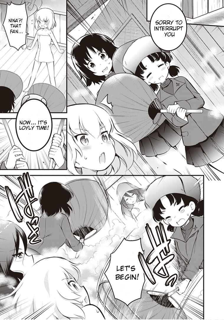 Page 18 Chapter 7 Girls und Panzer das Finale: Keizoku Koukou Harapeko Shokujidou