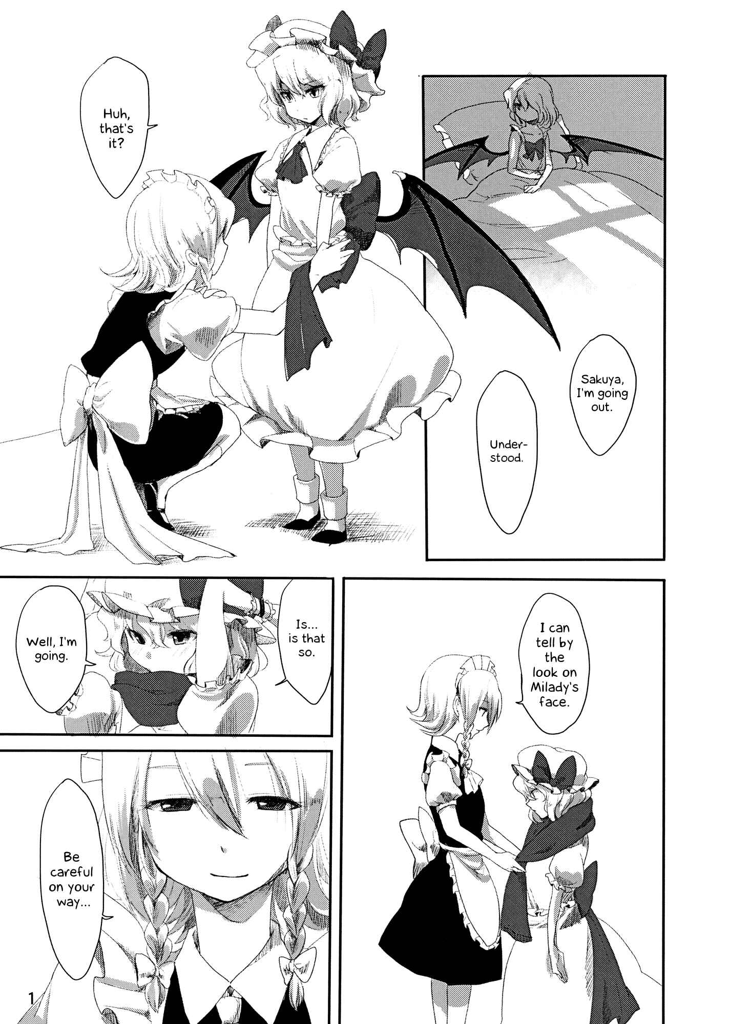 Page 3 Chapter Unknown_6b74 Touhou Project - Remilia to Fuyu Hanabi (Doujinshi)