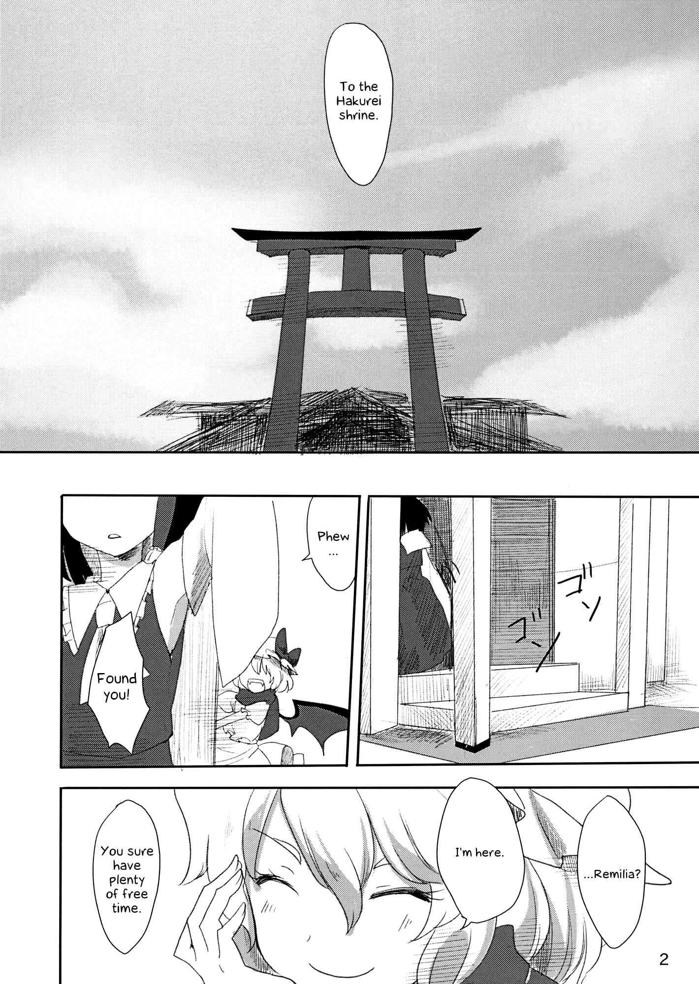 Page 4 Chapter Unknown_6b74 Touhou Project - Remilia to Fuyu Hanabi (Doujinshi)