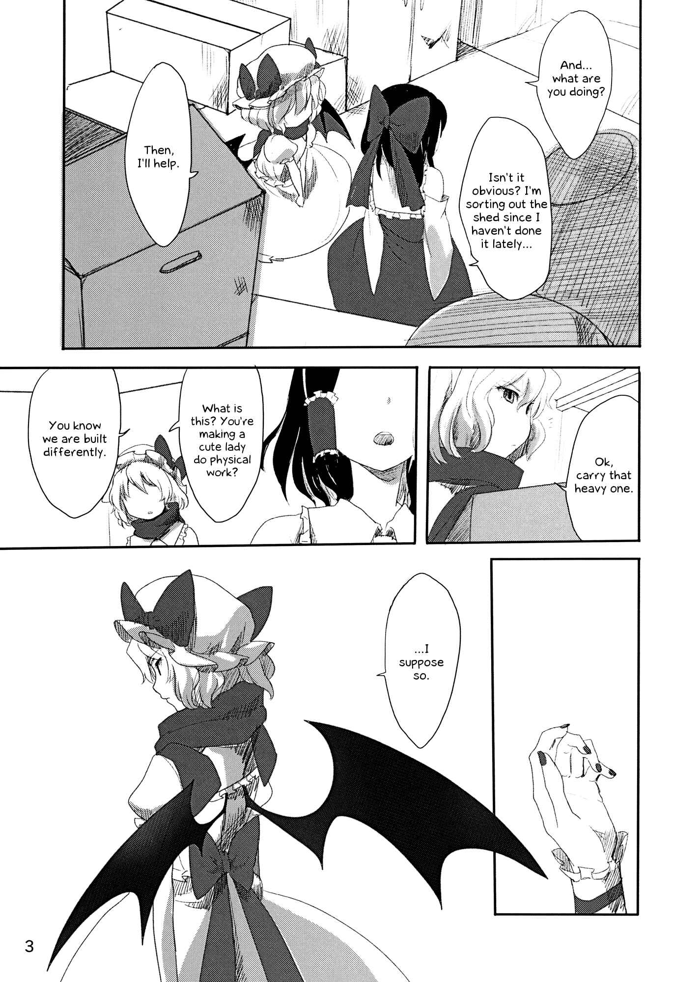 Page 5 Chapter Unknown_6b74 Touhou Project - Remilia to Fuyu Hanabi (Doujinshi)