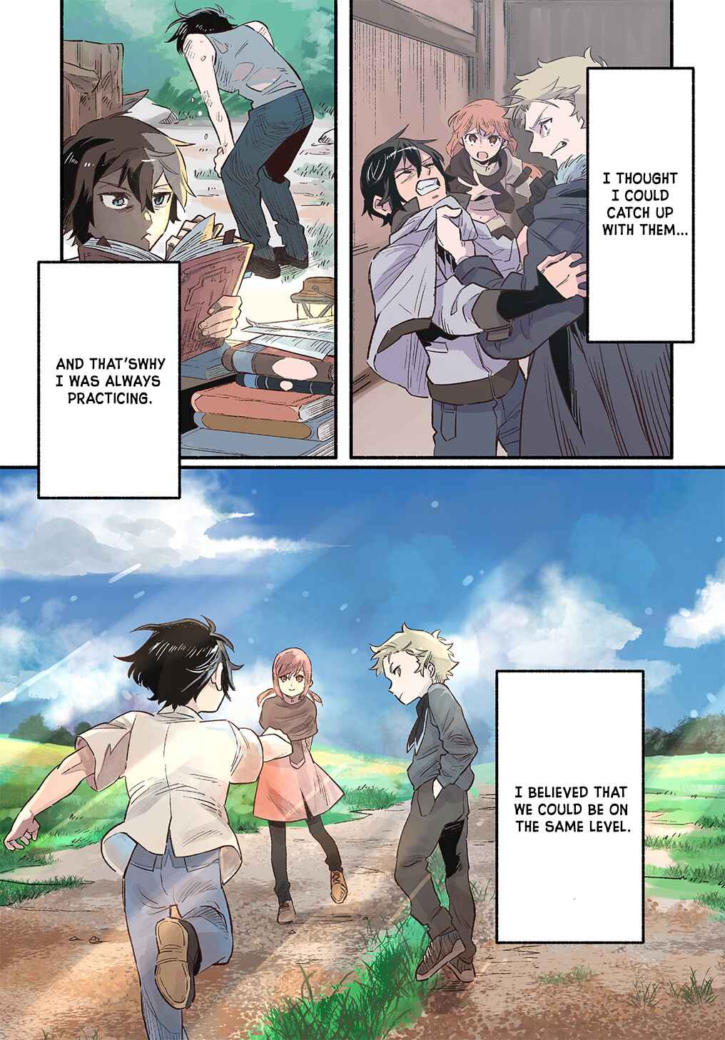 Page 1 Chapter 1.1 The Supporting Enchanter of Desperate Skill