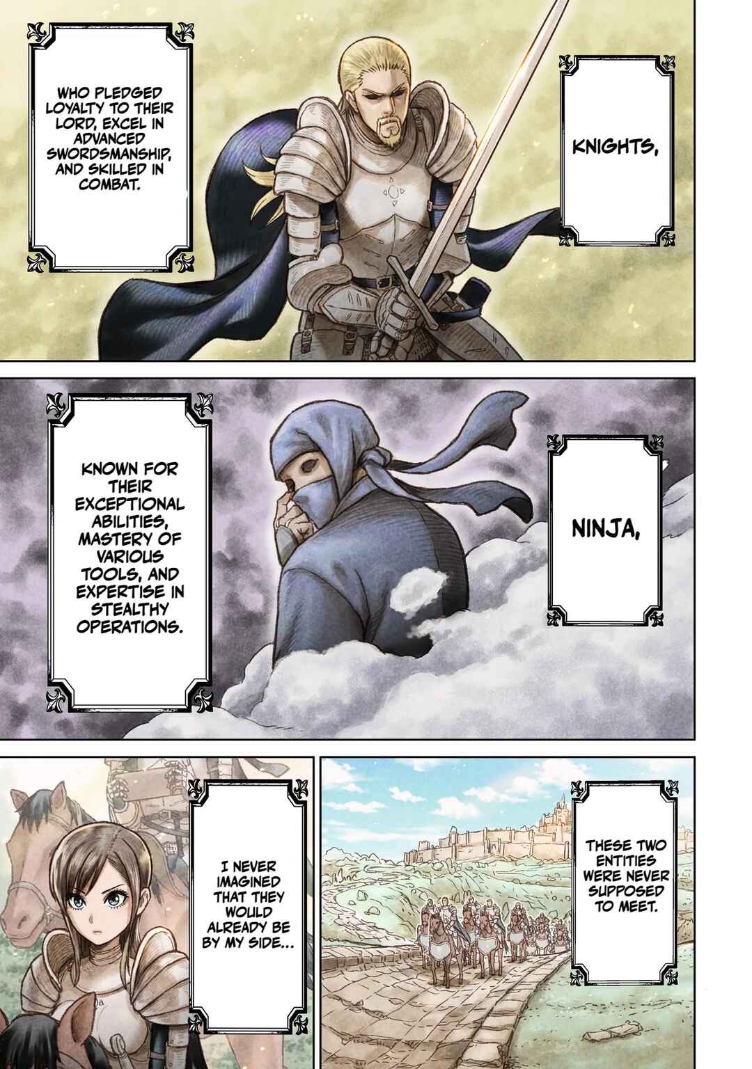 Page 2 Chapter 1 The Ninja Knight