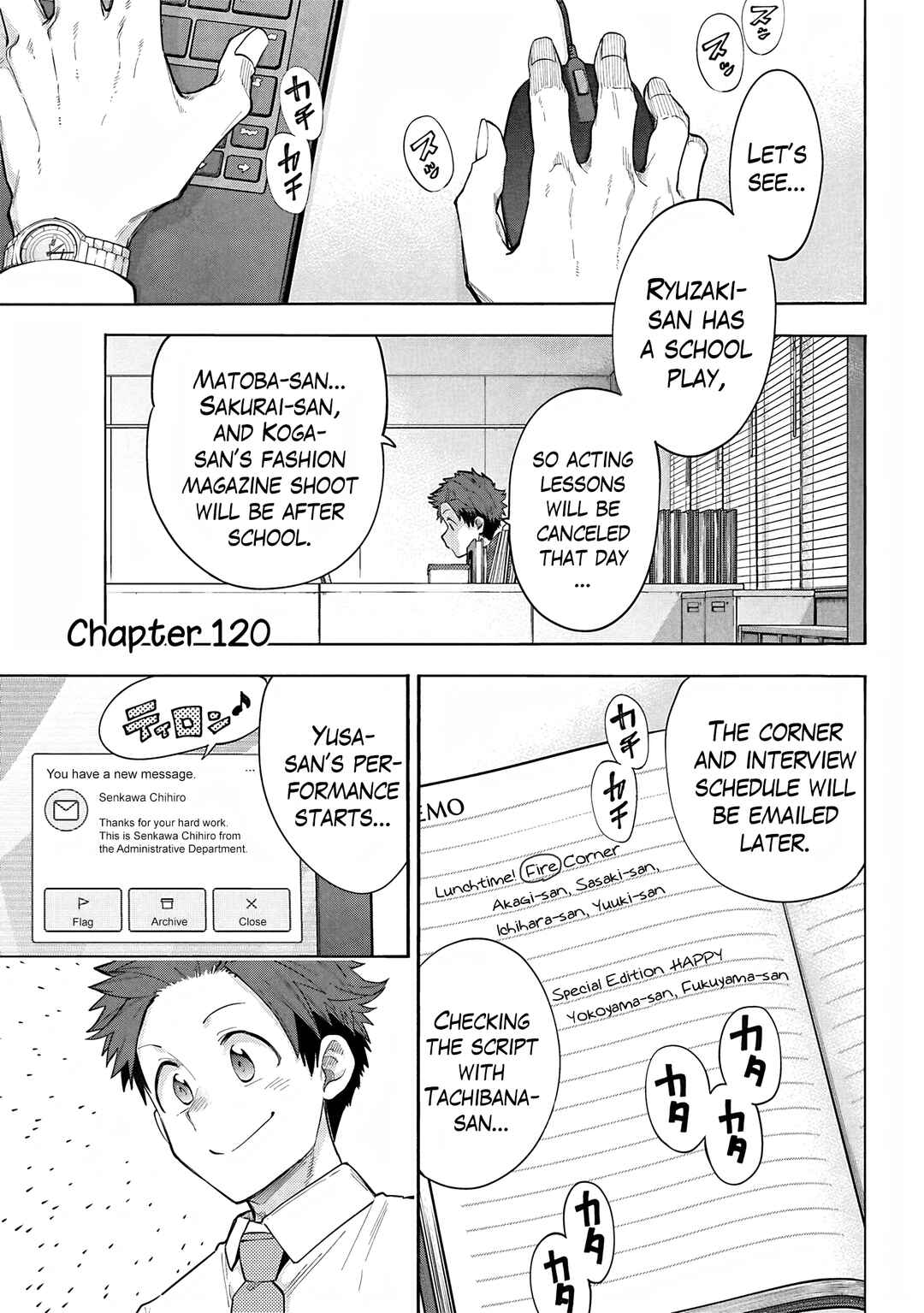 Page 1 Chapter 123 THE iDOLM@STER Cinderella Girls - U149