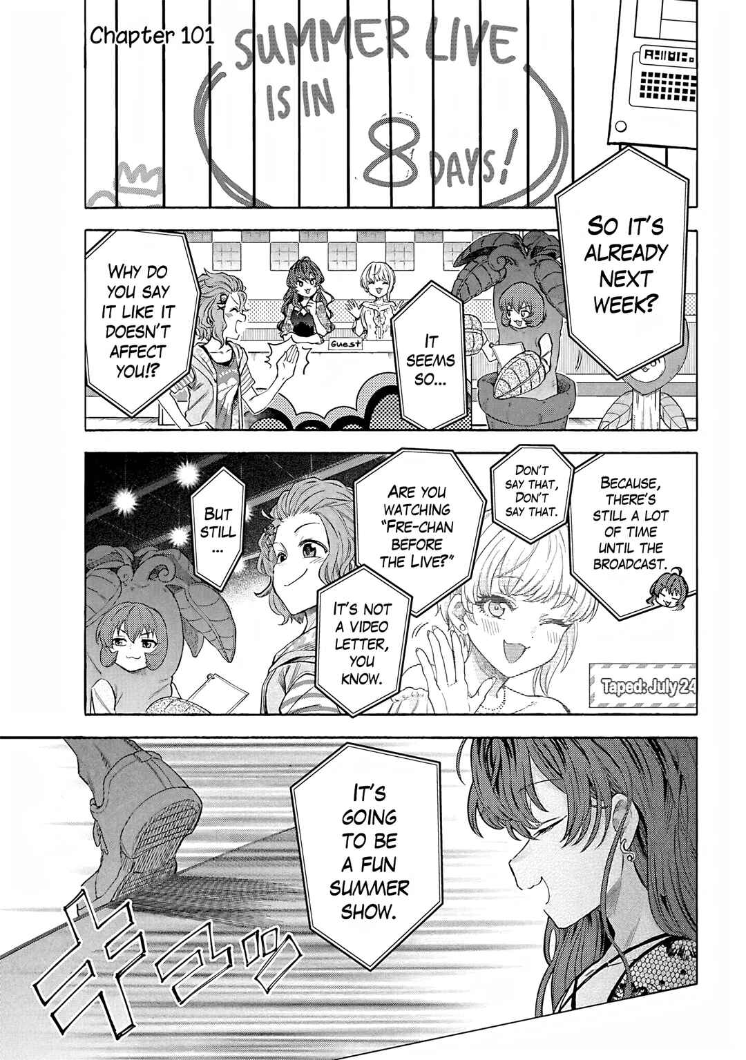 Page 1 Chapter 104 THE iDOLM@STER Cinderella Girls - U149