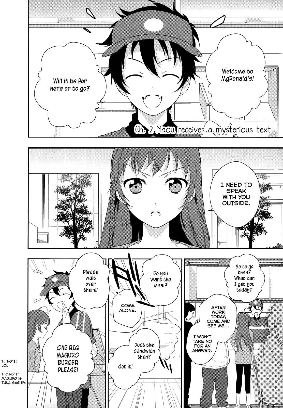 Page 2 Chapter 2 The Devil is a Part-Timer!