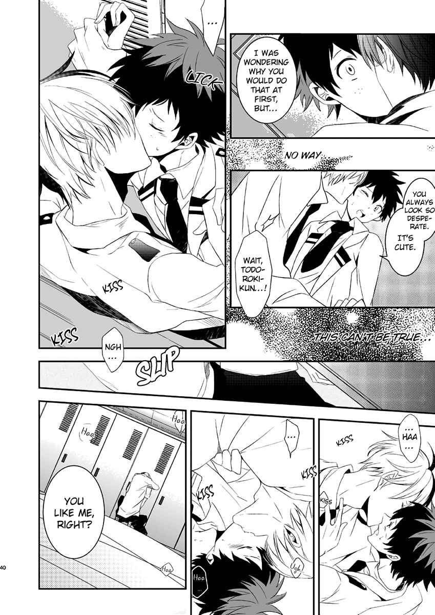 Page 40 Chapter Unknown_c433 Boku no Hero Academia - Ureta Sekai no Oto wo Kikasete (Doujinshi)