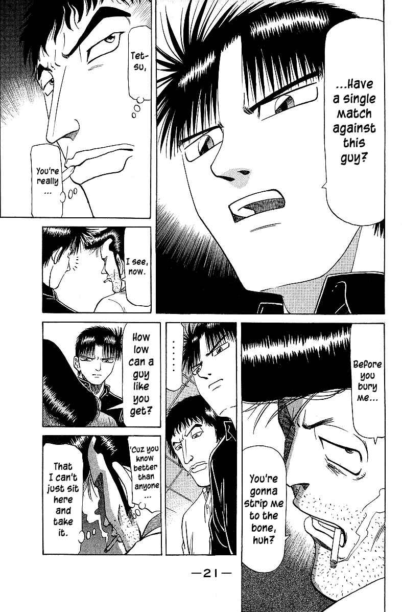 Page 24 Chapter 49 Tetsuya - The Man Called Mahjong Master